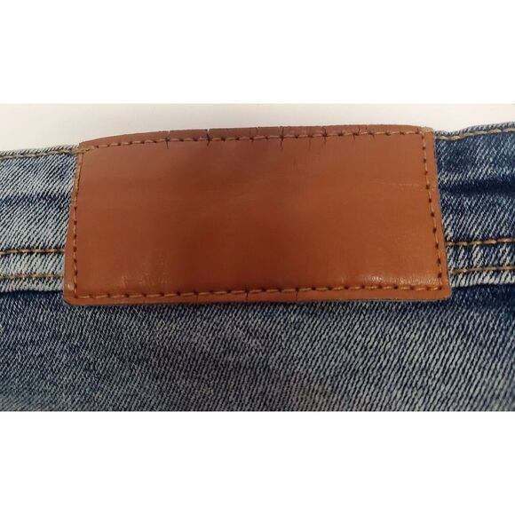 ARKETYPE Jeans Red Racing Stripe Sides 42X32 Men's Distressed 28" Selvege Hems - Picture 12 of 15